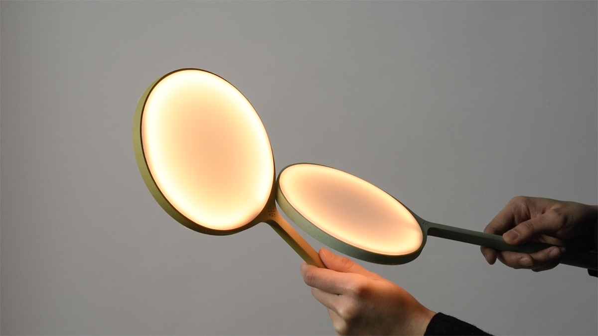 One Breeze lamp lighting another