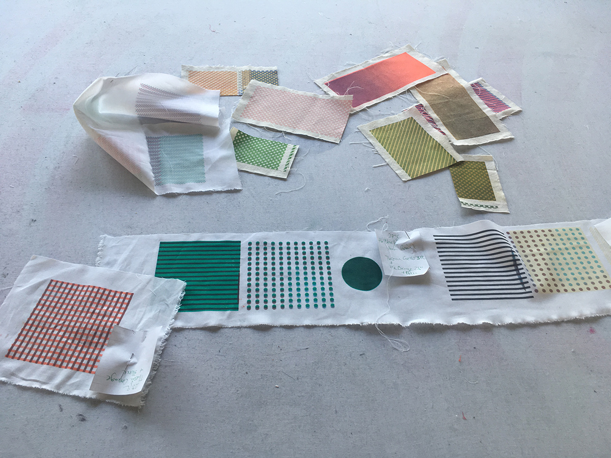 Thermochromic print sample 1